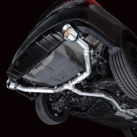 AWE Tuning 22+ Honda Civic Si/Acura Integra Track Edition Catback Exhaust - Dual Chrome Silver Tips - CPC Performance