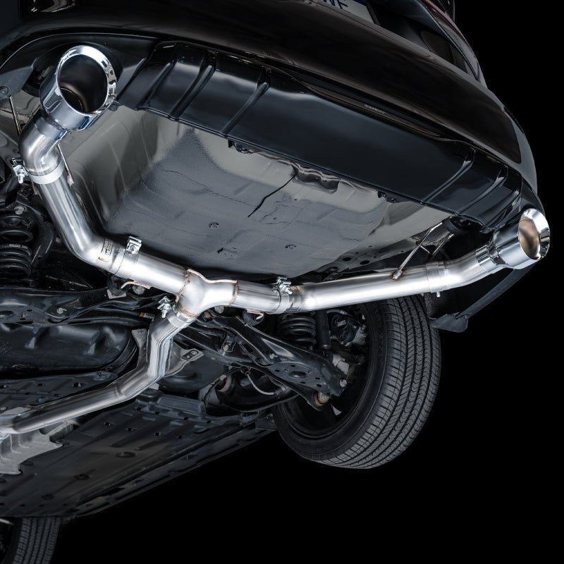 AWE Tuning 22+ Honda Civic Si/Acura Integra Track Edition Catback Exhaust - Dual Chrome Silver Tips - CPC Performance
