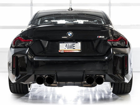 AWE Tuning 23 - 24 BMW G87 M2 SwitchPath Edition Exhaust - Diamond Black Tips - CPC Performance