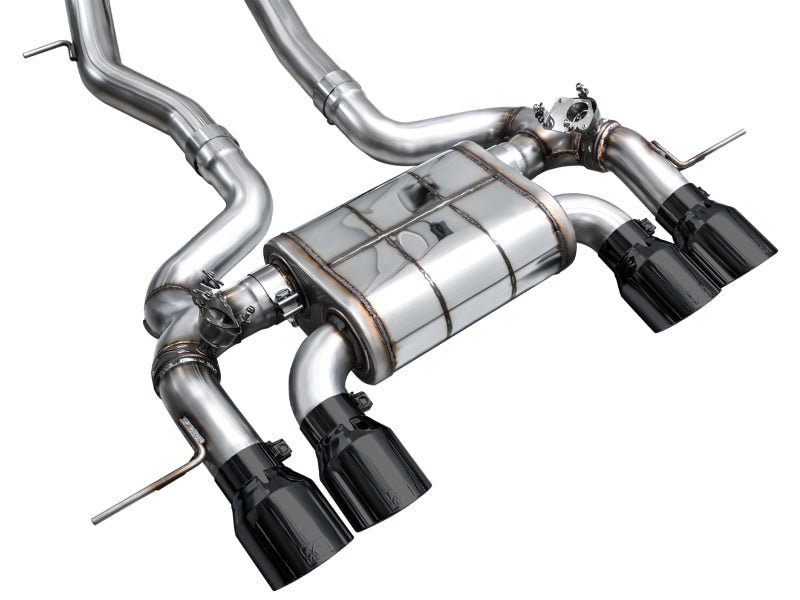 AWE Tuning 23 - 24 BMW G87 M2 SwitchPath Edition Exhaust - Diamond Black Tips - CPC Performance