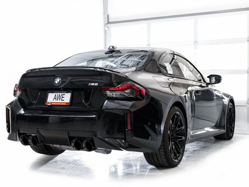 AWE Tuning 23 - 24 BMW G87 M2 SwitchPath Edition Exhaust - Diamond Black Tips - CPC Performance