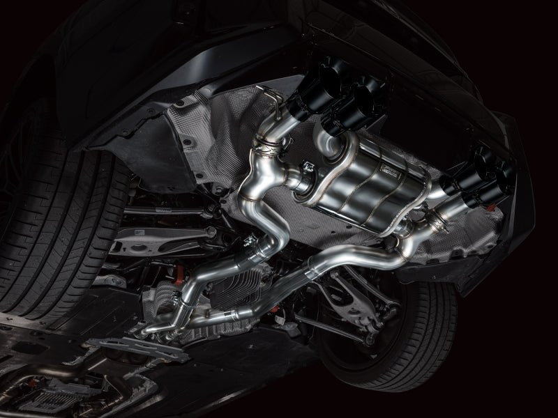 AWE Tuning 23 - 24 BMW G87 M2 SwitchPath Edition Exhaust - Diamond Black Tips - CPC Performance