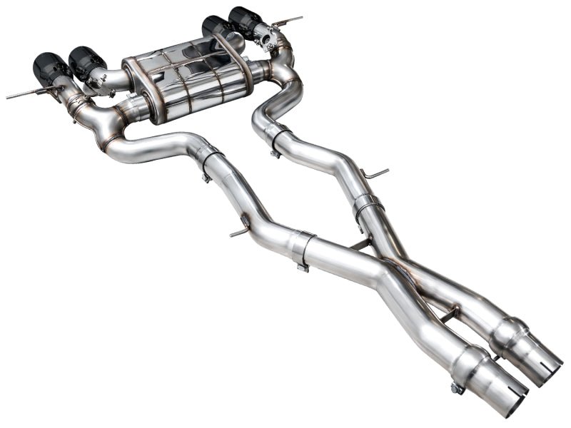 AWE Tuning 23 - 24 BMW G87 M2 SwitchPath Edition Exhaust - Diamond Black Tips - CPC Performance