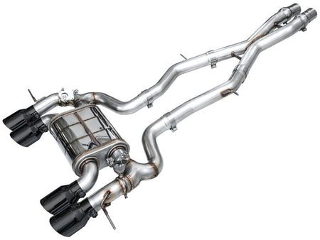 AWE Tuning 23 - 24 BMW G87 M2 SwitchPath Edition Exhaust - Diamond Black Tips - CPC Performance