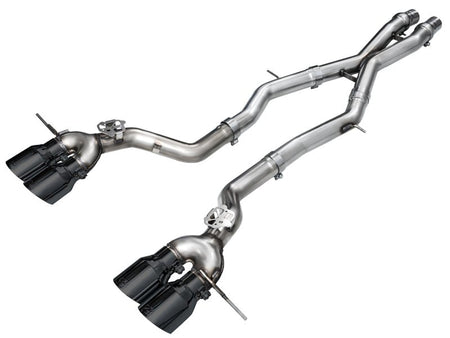 AWE Tuning 23 - 24 BMW G87 M2 Track Edition Exhaust - Diamond Black Tips - CPC Performance