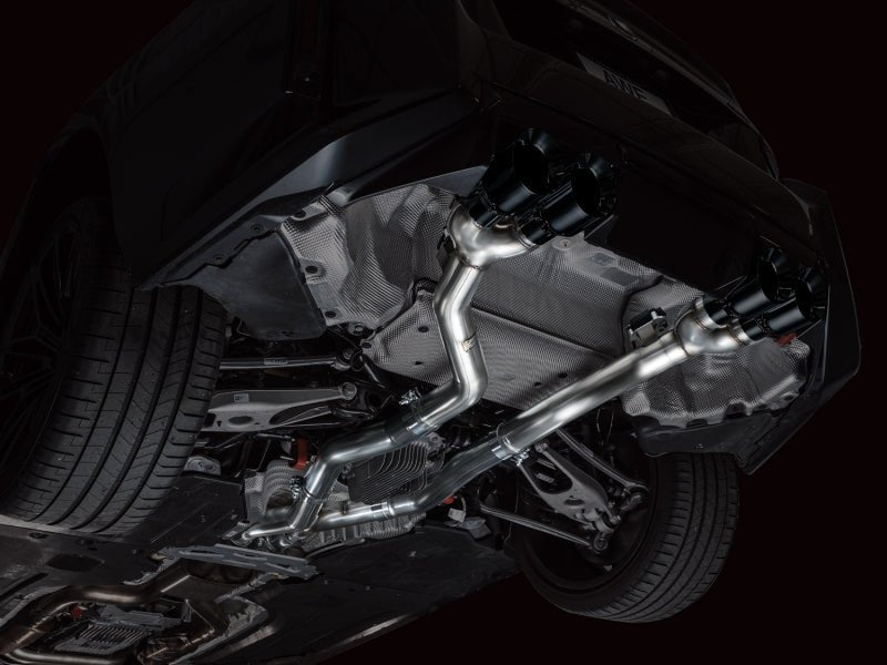 AWE Tuning 23 - 24 BMW G87 M2 Track Edition Exhaust - Diamond Black Tips - CPC Performance
