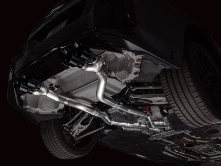 AWE Tuning 23 - 24 BMW G87 M2 Track Edition Exhaust - Diamond Black Tips - CPC Performance