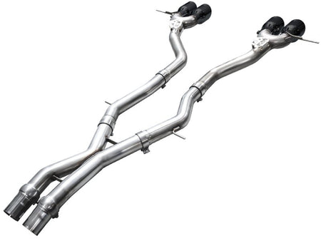 AWE Tuning 23 - 24 BMW G87 M2 Track Edition Exhaust - Diamond Black Tips - CPC Performance