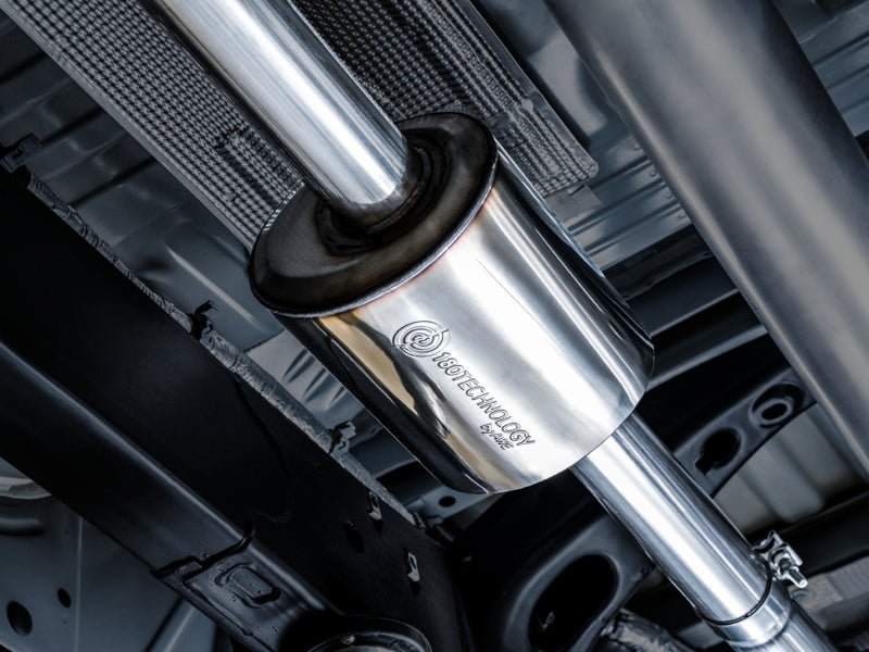 AWE Tuning 4th Gen GM 1500 5.3L 0FG Catback Dual Side Exit (Flat Bumper) - Chrome Tips - CPC Performance