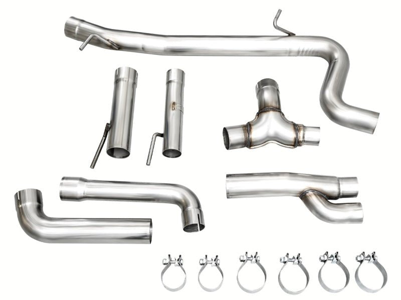 AWE Tuning Audi 22 - 23 8Y RS3 Cat - Back Track Edition Exhaust System - No Tips - CPC Performance