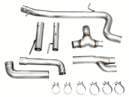 AWE Tuning Audi 22 - 23 8Y RS3 Cat - Back Track Edition Exhaust System - No Tips - CPC Performance