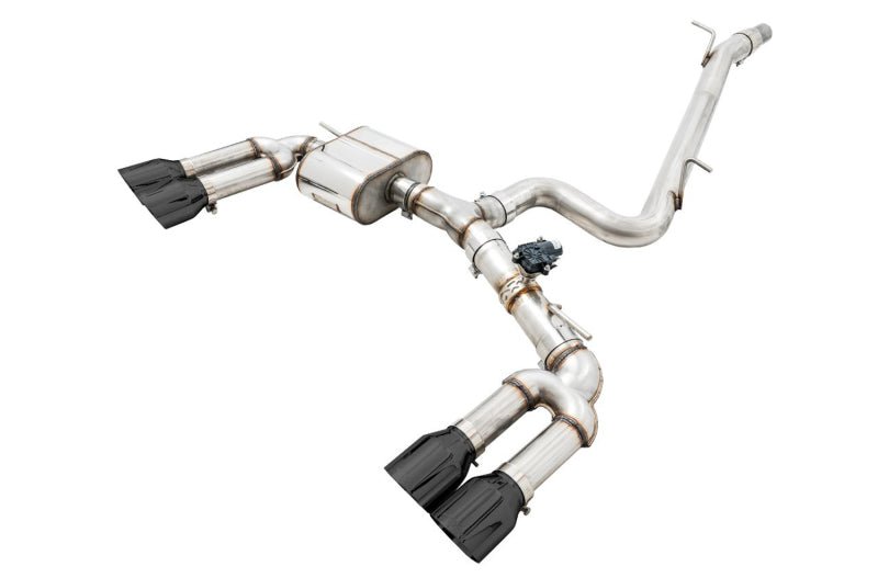 AWE Tuning Audi 8V S3 SwitchPath Exhaust w/Diamond Black Tips 102mm - CPC Performance