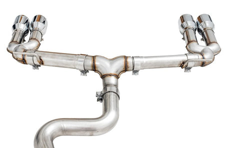 AWE Tuning Audi 8V S3 Track Edition Exhaust w/Chrome Silver Tips 102mm - CPC Performance