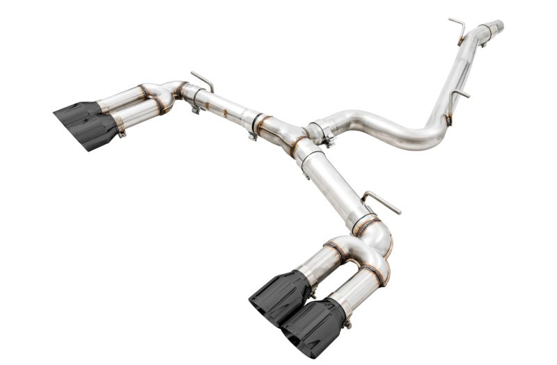 AWE Tuning Audi 8V S3 Track Edition Exhaust w/Diamond Black Tips 102mm - CPC Performance