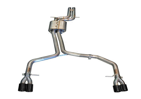 AWE Tuning Audi B8 S5 4.2L Track Edition Exhaust System - Polished Silver Tips - CPC Performance