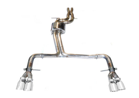 AWE Tuning Audi B8.5 S4 3.0T Track Edition Exhaust - Chrome Silver Tips (102mm) - CPC Performance
