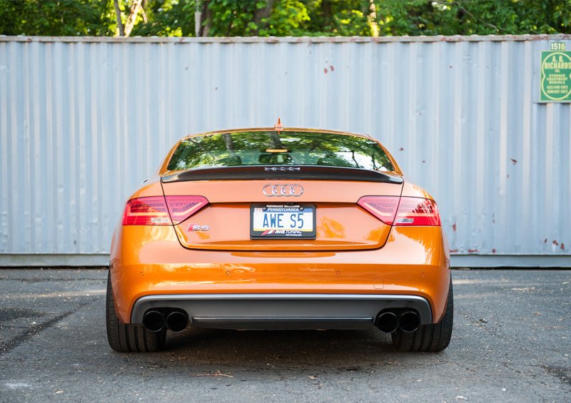 AWE Tuning Audi B8.5 S5 3.0T Touring Edition Exhaust System - Diamond Black Tips (102mm) - CPC Performance