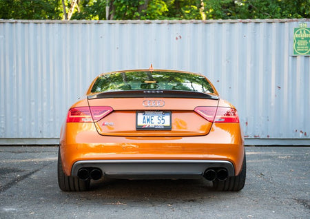 AWE Tuning Audi B8.5 S5 3.0T Track Edition Exhaust - Diamond Black Tips (102mm) - CPC Performance