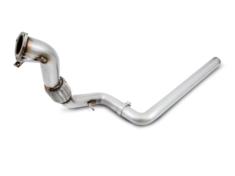 AWE Tuning Audi B9 A4 Touring Edition Exhaust Dual Outlet - Diamond Black Tips (Includes DP) - CPC Performance