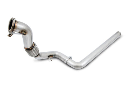 AWE Tuning Audi B9 A4 Touring Edition Exhaust Dual Outlet - Diamond Black Tips (Includes DP) - CPC Performance