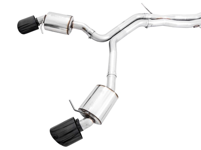 AWE Tuning Audi B9 RS 5 Sportback Touring Edition Exhaust - Non Resonated - Diamond Black RS Style Tips - CPC Performance