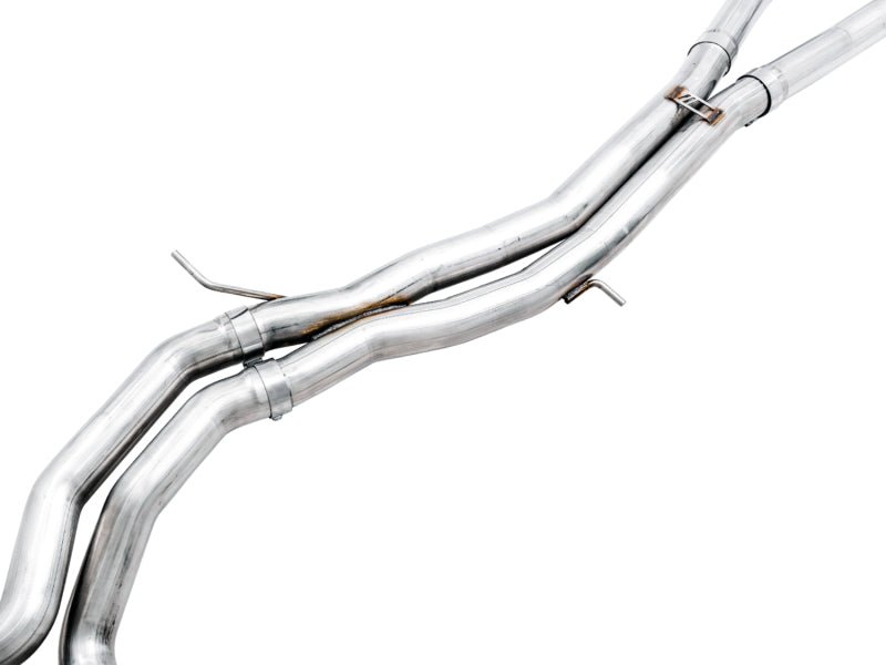 AWE Tuning Audi B9 RS 5 Sportback Touring Edition Exhaust - Non Resonated - Diamond Black RS Style Tips - CPC Performance