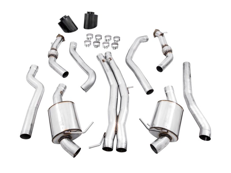 AWE Tuning Audi B9 RS5 Touring Edition Exhaust - w/ Diamond Black RS Tips - CPC Performance