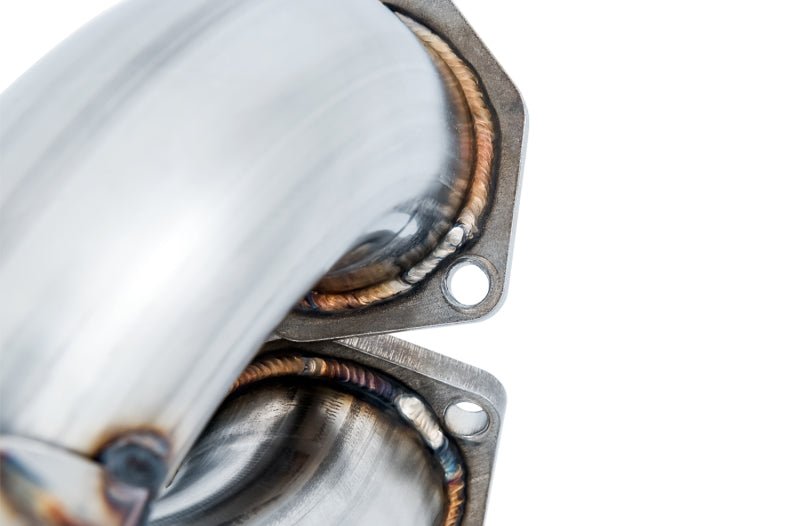 AWE Tuning Audi B9 S4 Touring Edition Exhaust - Non - Resonated (Black 102mm Tips) - CPC Performance
