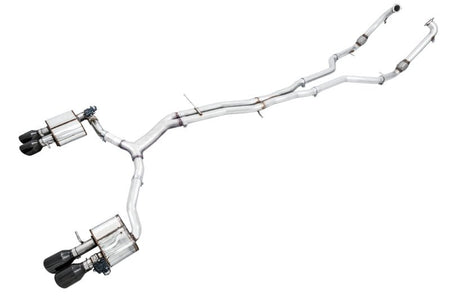 AWE Tuning Audi B9 S5 Sportback SwitchPath Exhaust - Non - Resonated (Black 102mm Tips) - CPC Performance