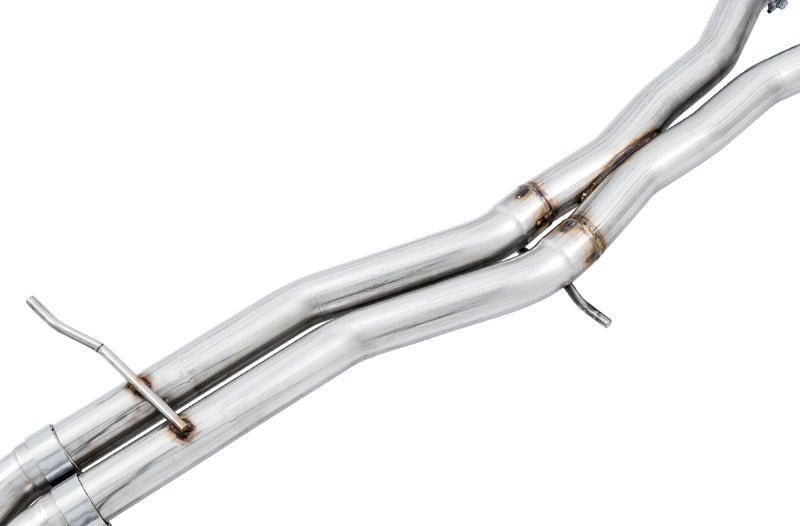 AWE Tuning Audi B9 S5 Sportback Touring Edition Exhaust - Non - Resonated (Black 102mm Tips) - CPC Performance