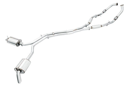 AWE Tuning Audi B9 SQ5 Non - Resonated Touring Edition Cat - Back Exhaust - No Tips (Turn Downs) - CPC Performance