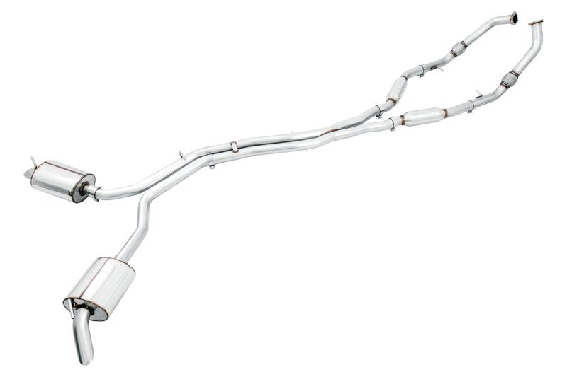 AWE Tuning Audi B9 SQ5 Non - Resonated Touring Edition Cat - Back Exhaust - No Tips (Turn Downs) - CPC Performance