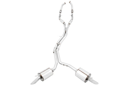 AWE Tuning Audi B9 SQ5 Resonated Touring Edition Cat - Back Exhaust - No Tips (Turn Downs) - CPC Performance