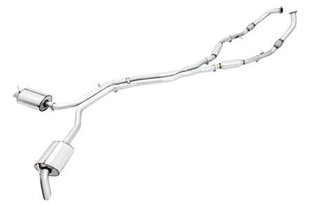 AWE Tuning Audi B9 SQ5 Resonated Touring Edition Cat - Back Exhaust - No Tips (Turn Downs) - CPC Performance