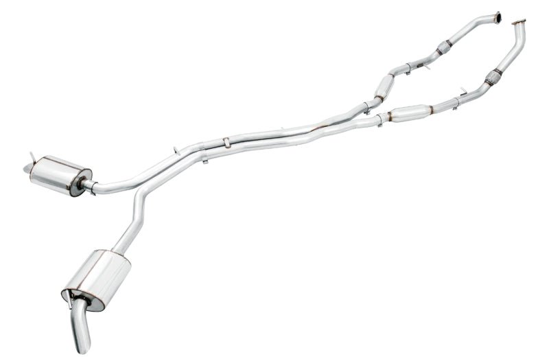 AWE Tuning Audi B9 SQ5 Resonated Touring Edition Cat - Back Exhaust - No Tips (Turn Downs) - CPC Performance