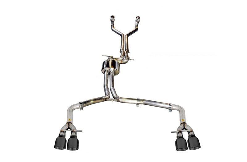 AWE Tuning Audi C7 / C7.5 S6 4.0T Track Edition Exhaust - Diamond Black Tips - CPC Performance