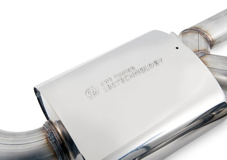 AWE Tuning Audi C7.5 A6 3.0T Touring Edition Exhaust - Quad Outlet Diamond Black Tips - CPC Performance