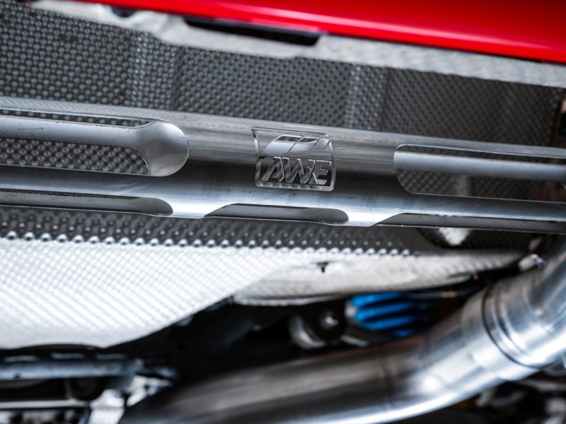 AWE Tuning BMW F8X M3/M4 Track Edition Catback Exhaust - Diamond Black Tips - CPC Performance