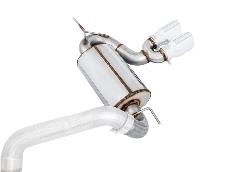 AWE Tuning Ford Focus ST Touring Edition Cat - back Exhaust - Non - Resonated - Chrome Silver Tips - CPC Performance
