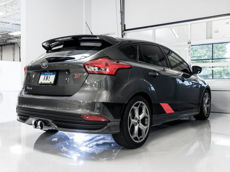 AWE Tuning Ford Focus ST Touring Edition Cat - back Exhaust - Non - Resonated - Chrome Silver Tips - CPC Performance