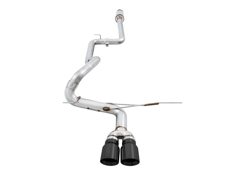 AWE Tuning Ford Focus ST Track Edition Cat - back Exhaust - Diamond BlackTips - CPC Performance