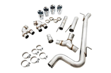 AWE Tuning Mk7 Golf R Track Edition Exhaust w/Chrome Silver Tips 102mm - CPC Performance