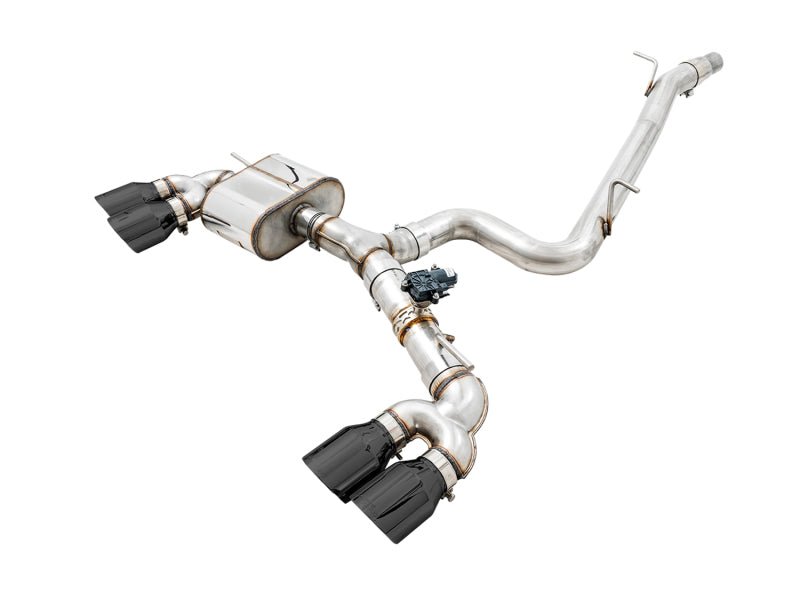 AWE Tuning MK7.5 Golf R SwitchPath Exhaust w/Diamond Black Tips 102mm - CPC Performance