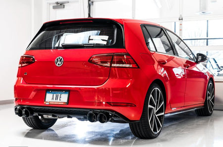 AWE Tuning MK7.5 Golf R SwitchPath Exhaust w/Diamond Black Tips 102mm - CPC Performance