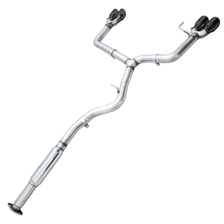 AWE Tuning Subaru WRX/STI VA/GV Sedan Track Edition Exhaust - Diamond Black Tips (102mm) - CPC Performance