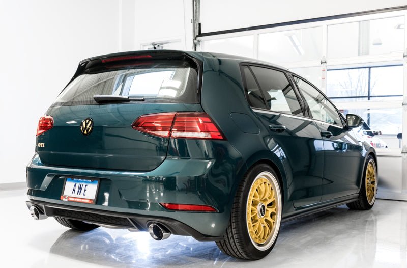 AWE Tuning Volkswagen GTI MK7.5 2.0T Touring Edition Exhaust w/Chrome Silver Tips 102mm - CPC Performance