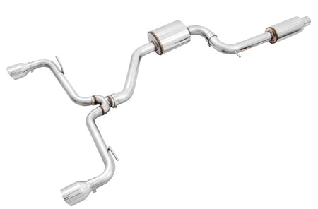 AWE Tuning Volkswagen GTI MK7.5 2.0T Touring Edition Exhaust w/Chrome Silver Tips 102mm - CPC Performance