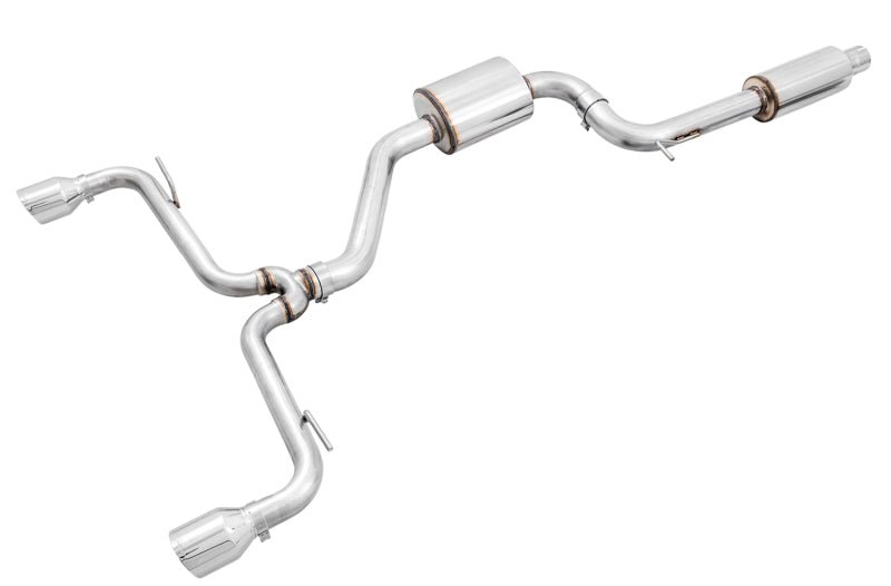 AWE Tuning Volkswagen GTI MK7.5 2.0T Touring Edition Exhaust w/Chrome Silver Tips 102mm - CPC Performance