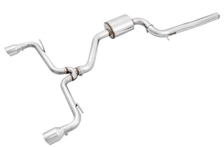 AWE Tuning Volkswagen GTI MK7.5 2.0T Track Edition Exhaust w/Chrome Silver Tips 102mm - CPC Performance