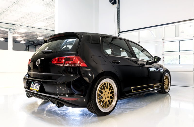 AWE Tuning VW MK7 GTI Touring Edition Exhaust - Diamond Black Tips - CPC Performance